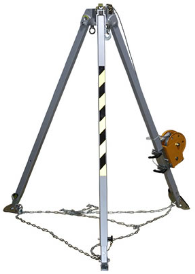 起重三腳架的安裝步驟