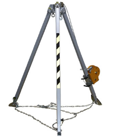 救援三腳架如何穩固支撐